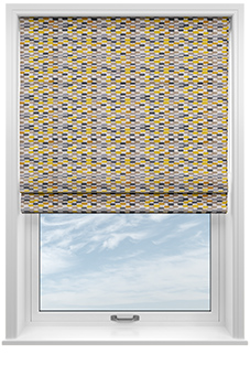 Batik, Saffron - Roman Blind